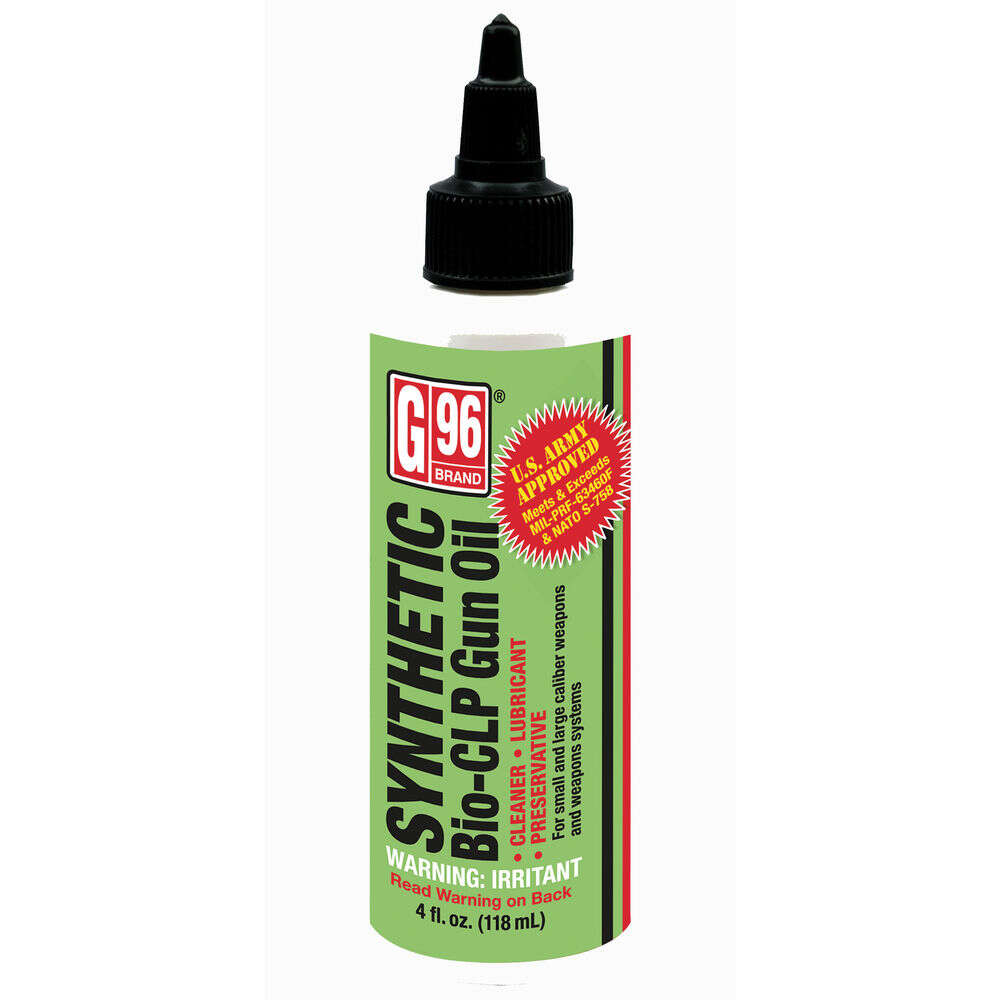 Cleaning Equipment G96 Products 4.50" G96 SYNTHETIC BIO CLP GUN OIL 4 OZ